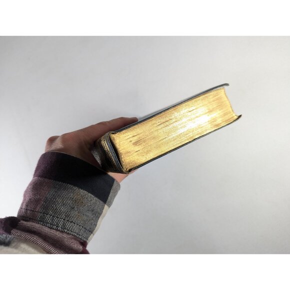 1942 Thomas Carlyle Best Known Works, green leather bound soft cover Halycon - Picture 8 of 8